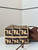 Fendi 8BH424AS3BF17A1 Small Roll Beige FF raffia crochet shopper 8659s