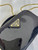 Prada 1NR025 Patent leather mini-pouch Black