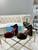 Prada 1XP48B Suede platform sandals P78591