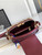 LV M87312 Louis Vuitton Ostrich Capucines Mini Wine Red