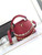 LV M87312 Louis Vuitton Ostrich Capucines Mini Wine Red