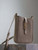 YSL 735214 LE 5A7 Supple Mini In Suede Gray
