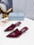 Prada 1I901M Brushed leather Slingback pumps Shiny Leather Sandals Shoes P91026
