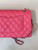 Chanel A01112 Flap Classic 11.12 Handbag Calfskin Sewing Edge Pink