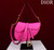 Dior M0455 Saddle Bag With Strap plain weave Pink Calfskin M0456