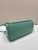 Prada 1BG586 Green Small Prada Dada nappa leather bag