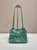 Prada 1BG586 Green Small Prada Dada nappa leather bag