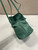 Prada 1BG586 Green Small Prada Dada nappa leather bag