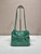 Prada 1BG586 Green Small Prada Dada nappa leather bag