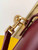 YSL 765870 LE 37 Mini in Lambskin leather Wine Red