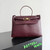 Bottega Veneta BV 817231  Medium Ciao Ciao Wine Red
