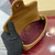 Gucci 841290 GG Marmont Mini Shoulder Bag Brown