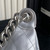 Chanel AS5339 Small Hobo Shiny Lambskin & Silver-Tone Metal Silver