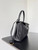 Balenciaga 7897792 Rodeo Handbag Small in black smooth calfskin  aged-gold hardware
