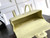 Chanel AS6130 Small Flap Bag Grained Shiny Calfskin & Gold-Tone Metal Light Yellow