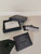 Prada 1MC025 Saffiano Leather card holder Black logo