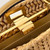 Fendi 8BN327 Peekaboo ISeeU Small Sand leather and interlaced fibre bag 80169M