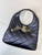 Chanel 25SS Hobo Bag Shiny Lambskin & Gold-Tone Metal AS5411 Black
