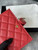 Chanel AP3196 Classic Passport Wallet Hold Calfskin Red