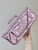 Chanel Large Flap Bag With Top Handle Metallic Mirror Calfskin & Gold-Tone Metal AS5807 Light purple