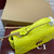 Gucci 806017 GG Milano Mini Top Handle Bag Emerald Green GG puffy leather