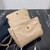 Prada Nylon Vintage Chain rhombus stray Bag 1BD619 Apricot