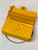 Chanel A01112 Flap Classic 11.12 Handbag Calfskin Sewing Edge Yellow