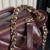 Chanel AS5220 Small Camera Case Bag Shiny Crumpled Lambskin & Gold-Tone Metal Dark Red