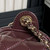 Chanel AS5220 Small Camera Case Bag Shiny Crumpled Lambskin & Gold-Tone Metal Dark Red