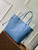 Louis Vuitton LV M27358 Neverfull MM Bag  Blue Jean