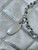 Chanel 25SS AS5528 Hobo Handbag in Lambskin Silver