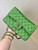 Chanel A01112 Flap Classic 11.12 Handbag Calfskin Green Gold