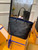 LV M45685 Louis Vuitton Neverfull MM Bag Monogram Empreinte Leather Black