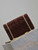 YSL 600195 Envelope Small In Quilted Dark Brown Suede Leather