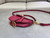 Dior M0455 Saddle Bag With Strap Grained Calfskin RED M0456
