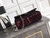 Chanel A69900 25B Mini Flap bag AS1116 Dense sequins Black Wine red