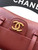 Chanel AP5068 Mini Flap Bag Grained Shiny Calfskin & Gold-Tone Metal Red