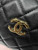 Chanel 25SS Crush With handle box Bag Lambskin AP4591 Black