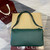 Gucci 860787 Gucci Half Horsebit Medium Shoulder Bag Green