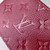 Louis Vuitton LV M25763 Romy Card Holder Monogram Empreinte Leather Wine Red