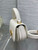 Dior M9370 Small 30 Montaigne Avenue Top Handle Bag White Ribbed Calfskin