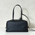 Balenciaga 8264252 Carrie Bowling Bag in black calfskin aged-gold hardware