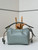 Fendi 8BS105ABVEF0K7E Mamma Baguette Small Blue nappa leather bag 8677S