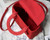 Dior M0565 Medium Lady Dior Cannage Calfskin Bag Red