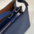 Fendi Peekaboo ISeeU Medium Navy Blue leather bag 7VA529