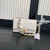 Chanel AS5176 Flap Bag 24K Lambskin White