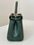 Fendi 8BN244 Peekaboo Mini Bag Green Python Leather Bag 66803