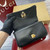 Gucci 806017 GG Milano Mini Top Handle Bag Black puffy leather