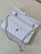 Chanel A01112 Flap Classic 11.12 Handbag Calfskin Silver Tone Metal White