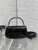 Dior M9370 Small 30 Montaigne Avenue Top Handle Bag Black Patent leather